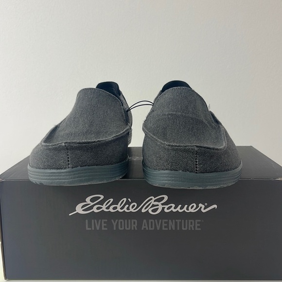 Brand new men’s Eddie Bauer slip on shoes. Full cushioned footbed. main image 16